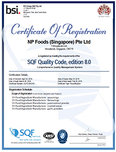 SQF Quality Edition 8.0